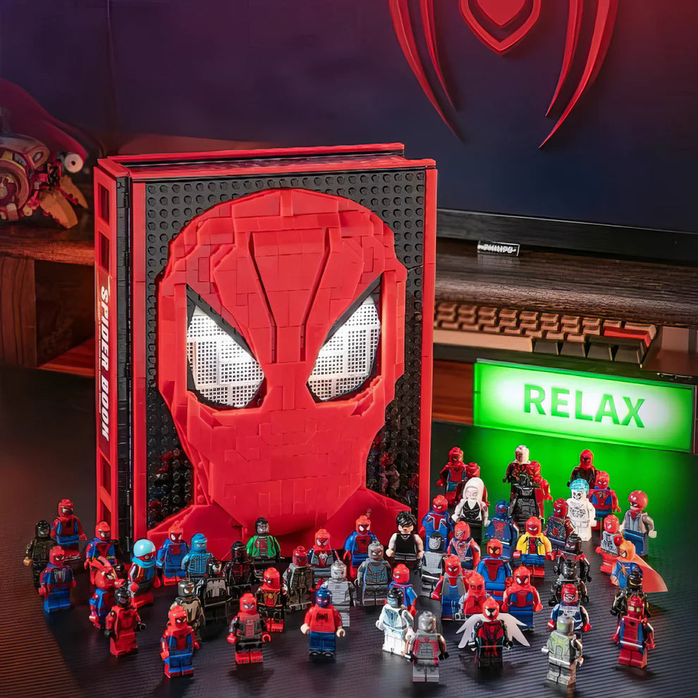 Hero Bricks-Spidey Book